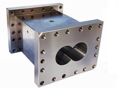 押出機のバレルの生産のビデオ