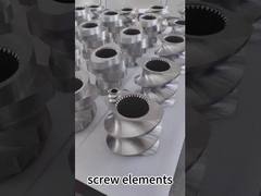 小型のプラスチック注射鋳造機のための二金属スクリューバレル