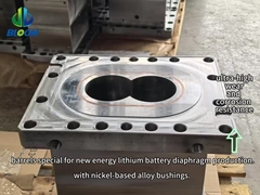 ニッケルベースの合金ボッシングを備えた樽