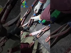 補助ケーブルの生産