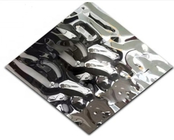 ASTM A240金属板新しいパターンさざ波の装飾的なステンレス鋼 シート