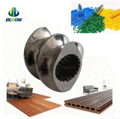 品質  ZSK Series W6Mo5Cr4V2 Twin Screw Elements for Co-rotating Twin Screw Extruders with Diameter Range 20 mm to 200 mm 工場