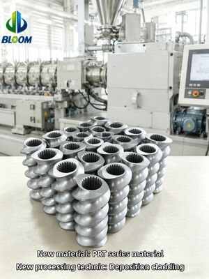 品質  High Wear-Resistance Twin Screw Extruder Elements with CNC Precision Machining and HRC 58-62 Hardness 工場