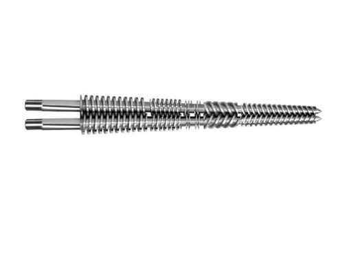 Spc/Lvtの押出機のための51/105の55/110の92/188のバイメタルの円錐対ねじバレル