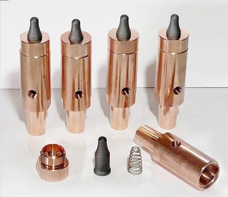 陶磁器材料を溶接するI-PMモデルKcfの位置Pinのナット