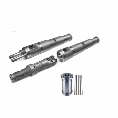 押出機機械のための51/105の65/132の80/156のNitrided円錐対ねじバレル