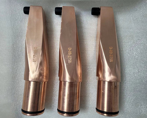 スポット溶接のための銃の腕/曲がったすねを溶接するCUCRZRの物質的な電極