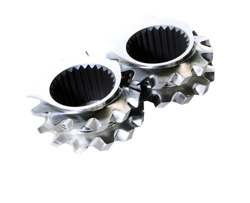 38Crmoaia Nitriding Extruder Screw Elements with Features Corrosion And Wear Resistance 耐腐食性や耐着性のある特徴を持つクローマイアナイトライディングエクストルーダースクリュー要素