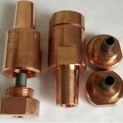 ナットおよびボルト電極を搭載するM8 KCFのガイド ピンそして袖