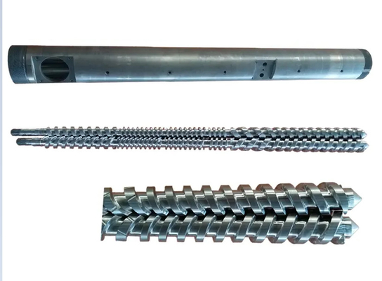 Bimetallic Nitride 円形双面螺栓 WPC PVC PE 産業 / エクストルーダー螺栓とバレル