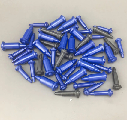 ブルージルコニアセラミックガイド / 非常高い耐磨性を持つ溶接ピン