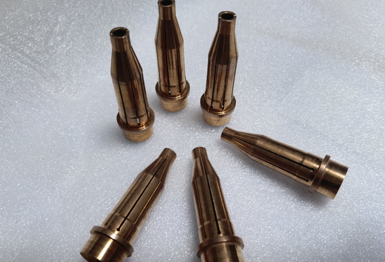 自動溶接のチャックのためのカスタマイズされたスタッド溶接のコレットBeCu材料