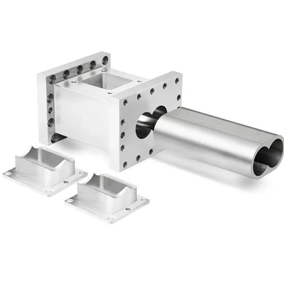 PTFE ETFE FEP PFA PVDF プラスチックエクストルーダー部品 耐着 完全セット 二金属スクリューセグメント バレルとライン