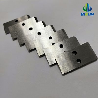 特殊形状小型産業機械ブレード（プラスチックリサイクル用）