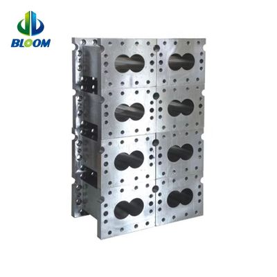 二金属スクリューバレル押出機シャフト押出機バレルPEEK製造用トンネル