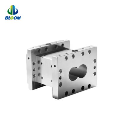 二金属スクリューバレル押出機シャフト押出機バレルPEEK製造用トンネル