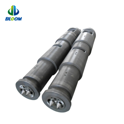 高精度ビメタリック 円形 ツインスクリューバレル プラスチックとゴム排出