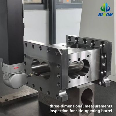 エクストルーダー機械用モジュール設計ニッケル合金高強度二軸スクリューバレル