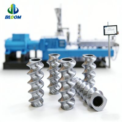 プラスチック押出機用耐摩耗性高強度ニッケル合金二軸スクリューバレル