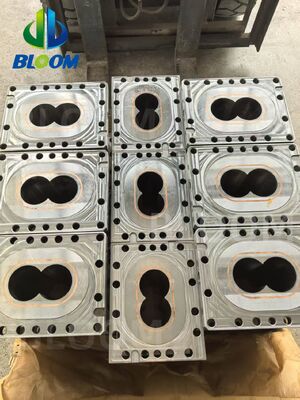 ZSE87 HIP Bimetallic Power のツインスクリュー・バレル WR14 材料 高耐磨性と 58-62HRC 硬さ