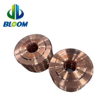 High-Purity Copper Welding Wheel with Precision Machined Surface and Custom Sizes for Seam Welding Machines
