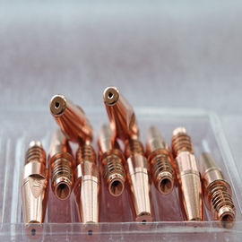 Binzel /Trafimet/Miller/Kemppi/OTC/Fronius/ESAB/Lincoin/PanasonicのブランドのCuCrZrの接触の先端M6/M8に適用しなさい