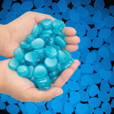 魚飼育用の水槽の装飾1.5mm 3mmを美化するコバルト ブルーの庭